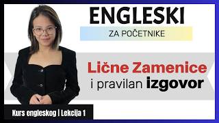 Engleski Za Početnike Lekcija 1 Lične Zamenice I Gla To Be