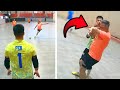  marca gol y le doy un puetazo  futsal real portero