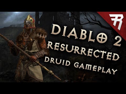 Diablo 2 Resurrected Gameplay: Druid (8-player, Beta , Stream)