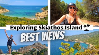 Exploring Skiathos Island GREECE  SKIATHOS on a quad bike