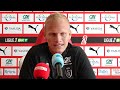 La conférence de presse avant la réception de Grenoble #J9