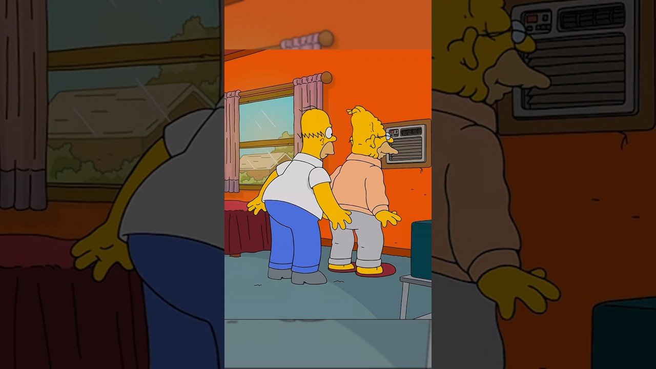 Grandfather is a detective || The Simpsons || #simpsons #thesimpsons #shorts