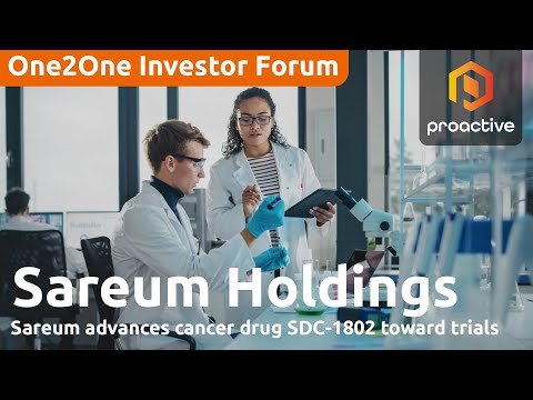 Sareum updates on cancer pipeline and licensing plans - One2One Investor Forum