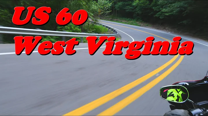 US Route 60 in West Virginia Hawks Nest to Gauley ...