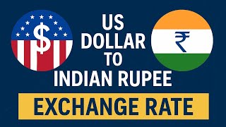 1 Us dollar to Indian Rupee, Exchange rate today