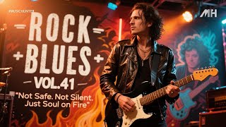 🔥ROCK BLUES GUITAR VOL.41 Soul on Fire | Instrumental Groove with Passion & Power