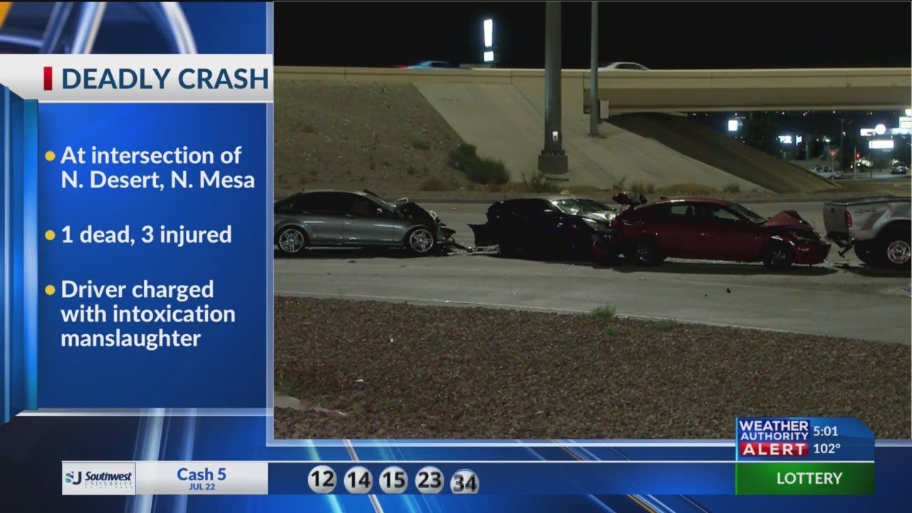 Driver charged with intoxication manslaughter in deadly crash - YouTube