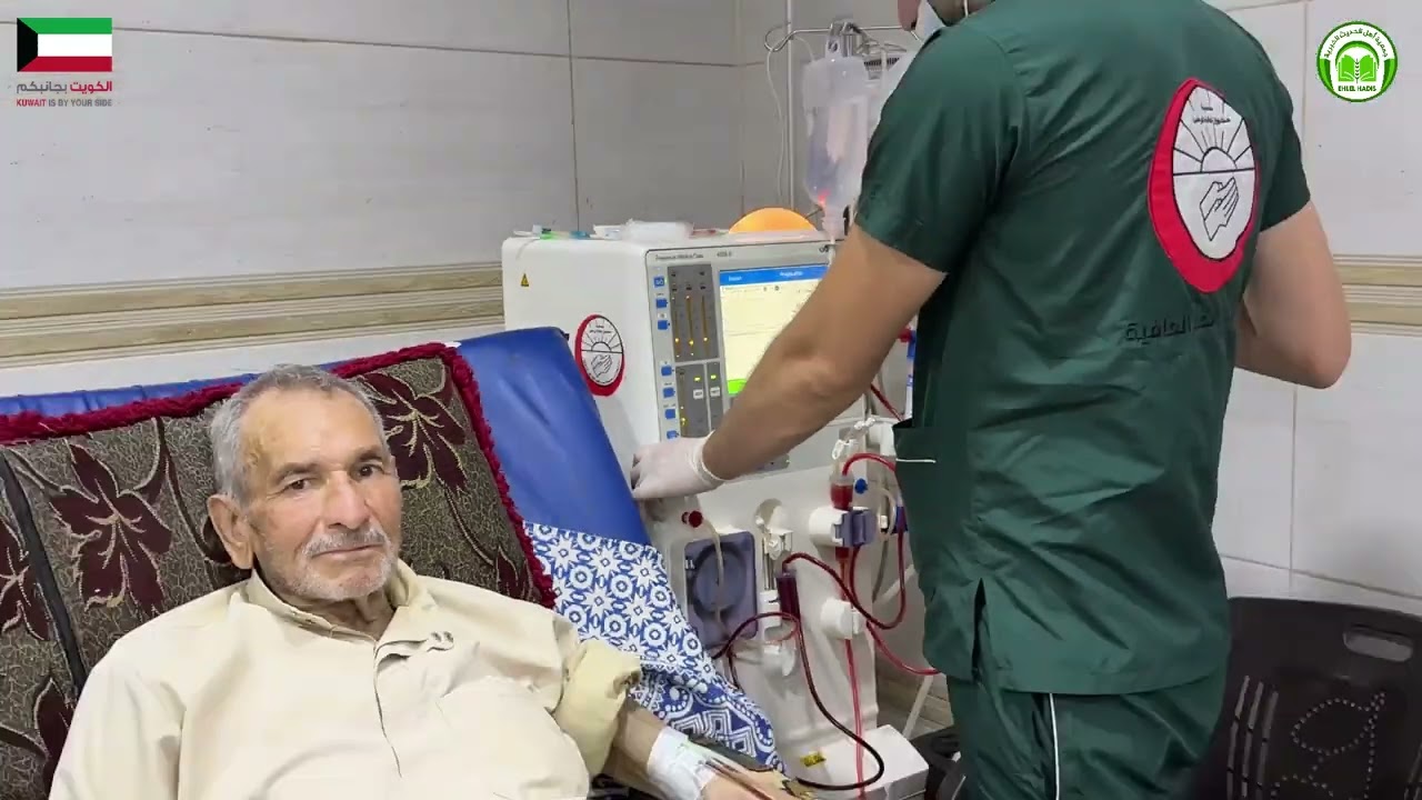 تشغيل قسم غسيل الكلى في مشفى الهداية - الداخل السوري