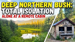 Trapping Cabin Life In Canadian Wilderness #offgrid #cabin #wilderness