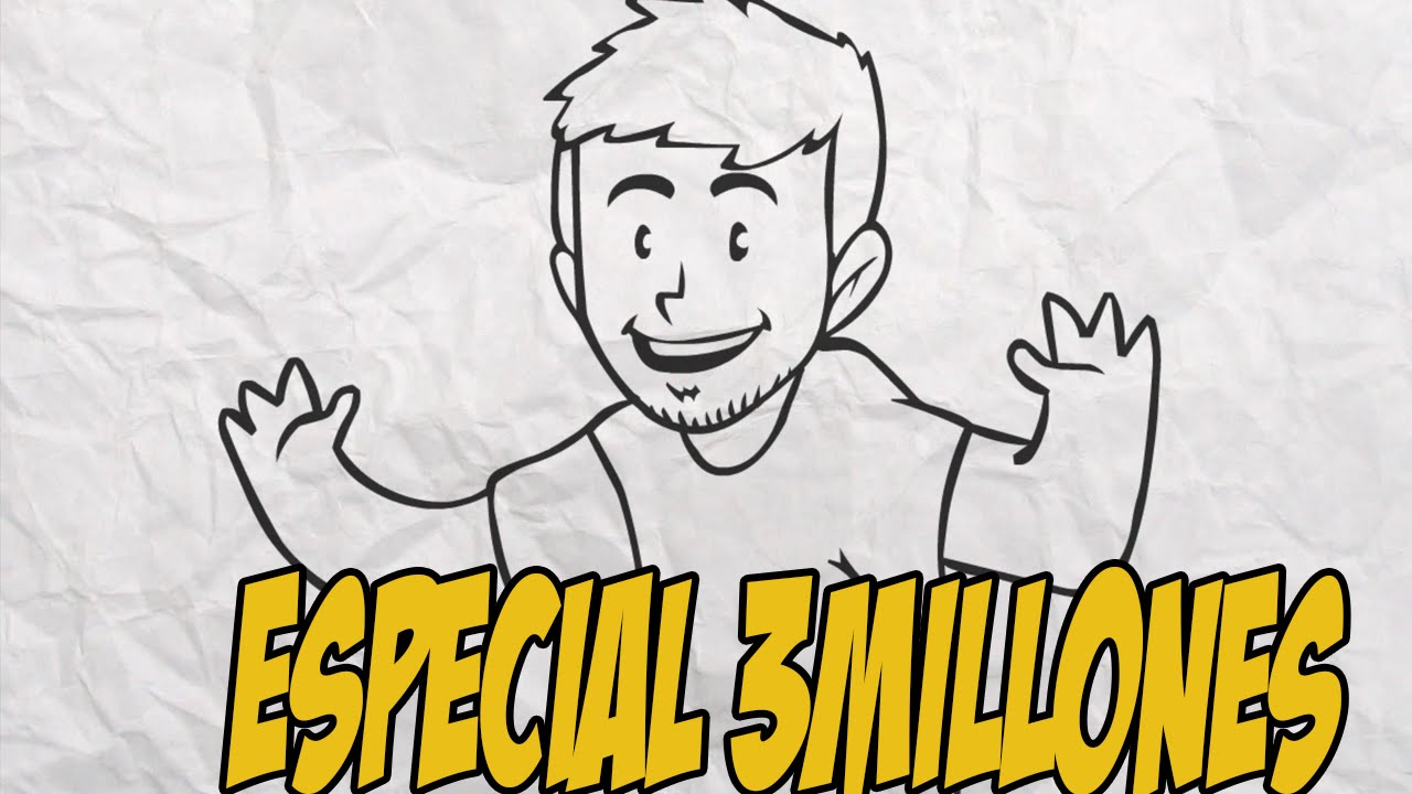ESPECIAL 3 MILLONES "Draw my Life Animado" - YouTube