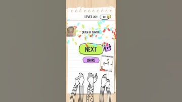 Answer Brain Test Level 201 Quickly tap the numbers in order #BrainTestLevel201