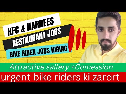 Shayan Kfc Rider KFC Careers In Dubai / Dubai pizza delivery jobs / Bike Rider ...