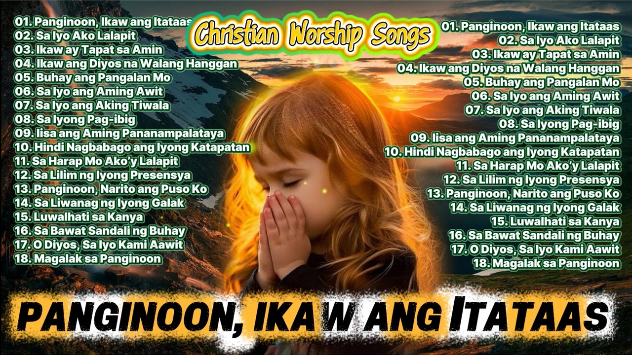 Tahimik na Puso sa Panalangin 🌄🙏 Tagalog Worship Songs 2026 | Gentle Prayer & Worship
