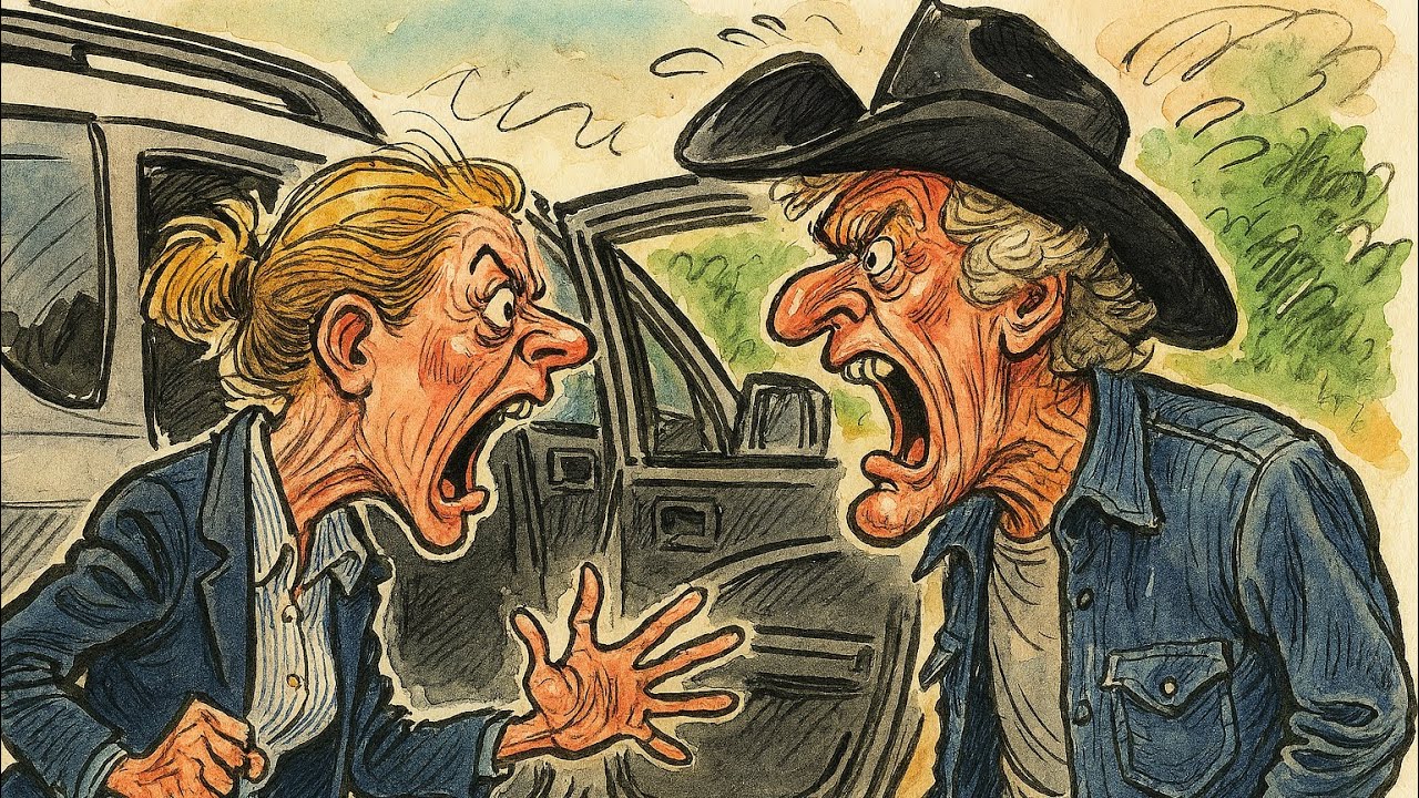 Imus in the Morning - Marital parking lot screaming match 