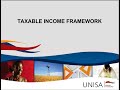 Taxable income framework