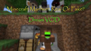 Dream Responds To Minecraft Manhunt Staged Claims