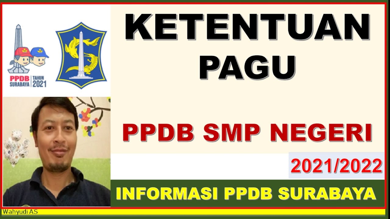 Ppdb smp negeri surabaya 2021