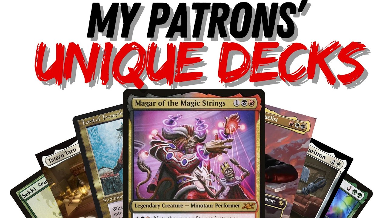 cool mtg commander decks Magic: The Gathering Bloomburrow Deck Bundle seen Commander cards that bring the essence of FINAL FANTASY to life within Magic Which of these commander decks