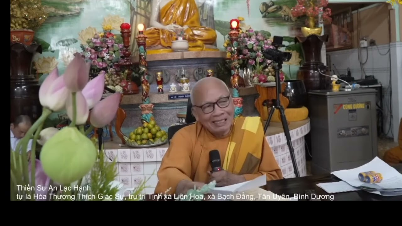 Đốt giấy tiền vàng mã, di căng đẩu số...# Thiền Sư An Lạc Hạnh # Tịnh Xá Liên Hoa.