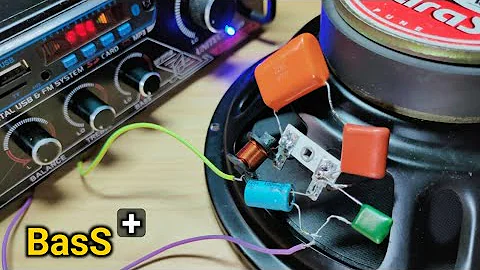 Heavy Bass Booster Low Pass Filter Circuit | Bass Increase Circuit For Amplifier Without IC