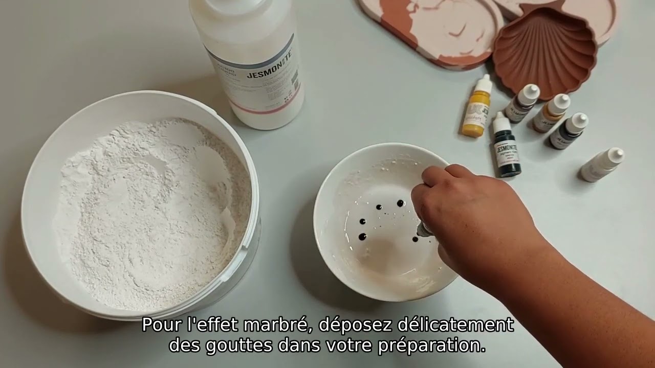 Zôdio - Jesmonite effet marbré