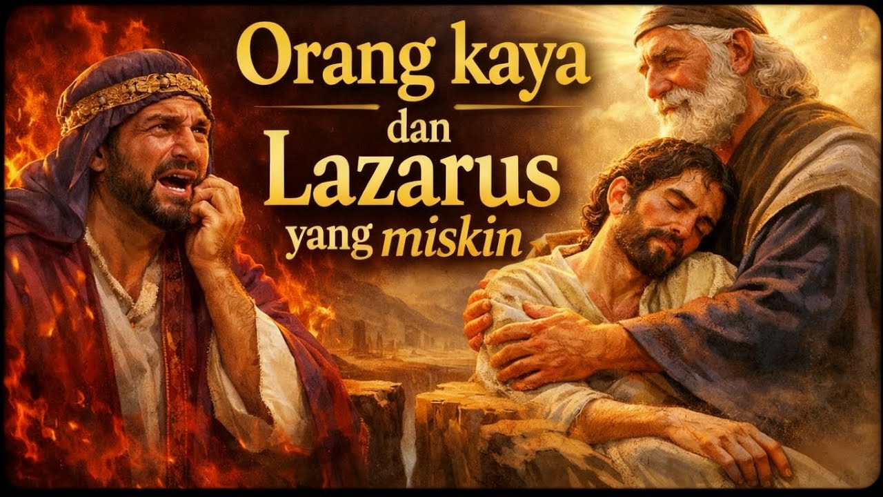 Cerita Alkitab : Orang kaya dan Lazarus yang miskin
