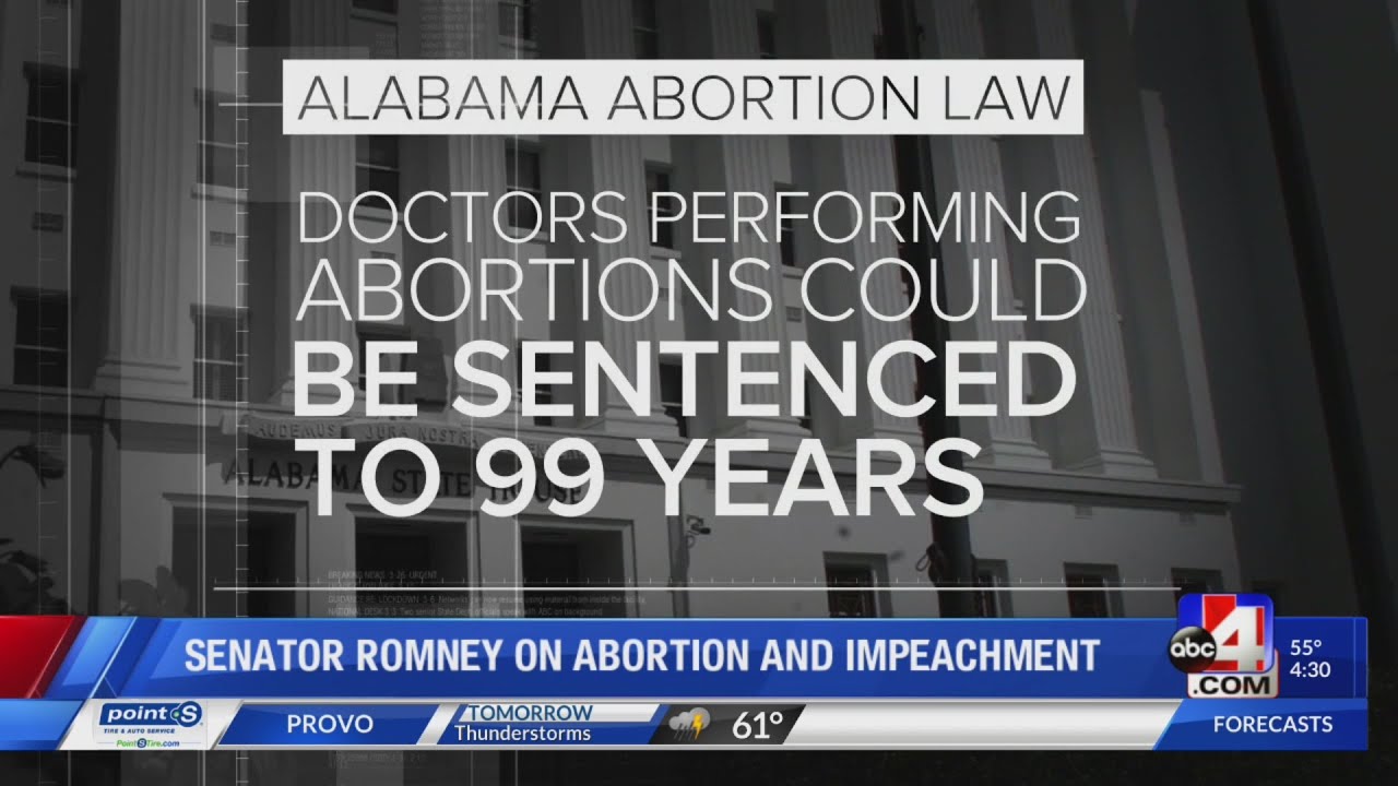 Senator Romney on abortion and impeachment