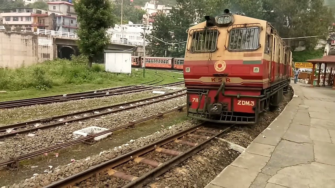 Toy train journey from Dharampur to Kalka YouTube