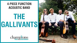 The Gallivants | 4-Piece Function Acoustic Band | Showreel 2024