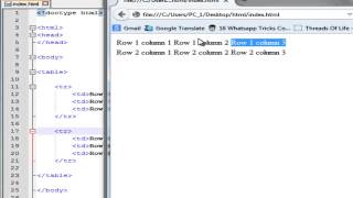 HTML - CSS Table - Part 11 Urdu/Hindi
