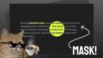 Easy GSAP Scrolling Mask Animation✨