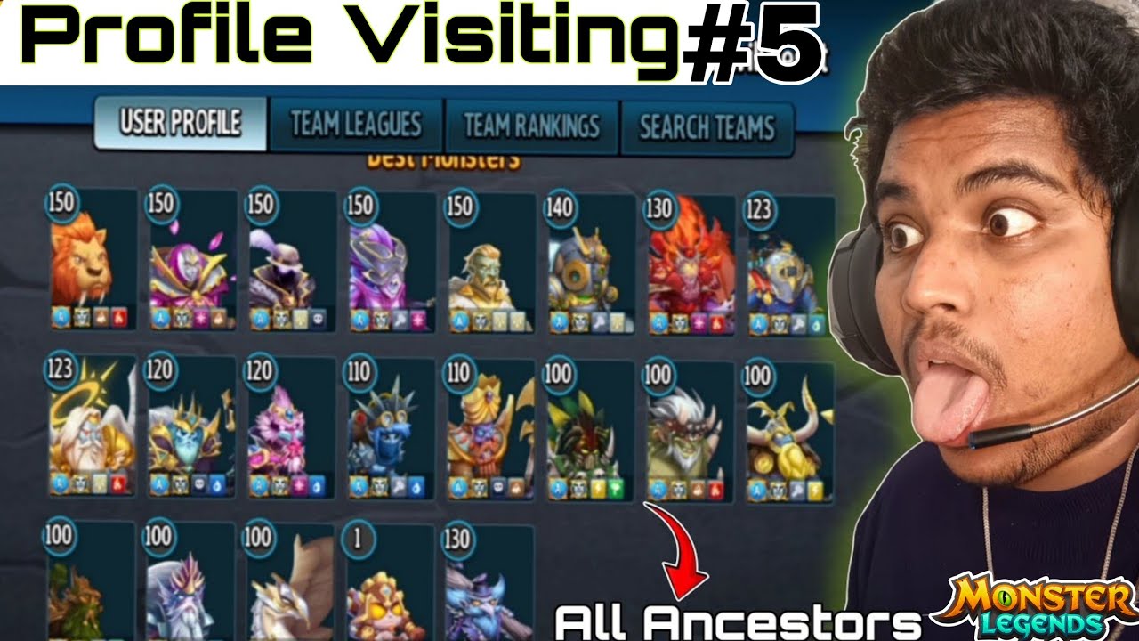I Visit My Subscriber’s OP Monster Legends Profile 😱