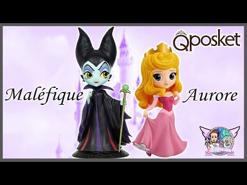 DISNEY Q POSKET PRINCESSE AURORE & MALEFIQUE