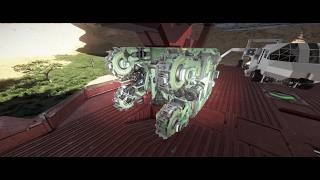 Space Engineers | Unified Flight OS script |  POS argument demonstration