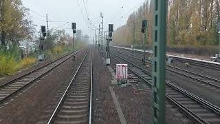 Führerstandsmitfahrt, BR140, Berlin Moabit nach Brandenburg / Trains ride / cab cabview film