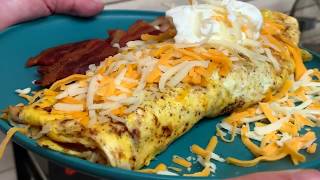 Best Omelet Ever on the Blackstone Griddle (Easy Step By Step Guide)