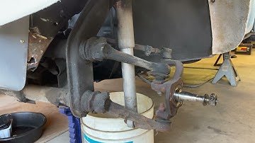 VW Baja Bug build front suspension part 1
