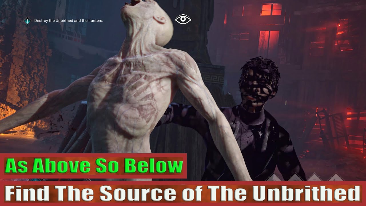 Find The Source of The Unbrithed: As Above So Below: Vampire