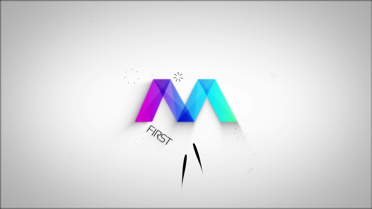 Minimal Circles Logo Reveal Mogrt template