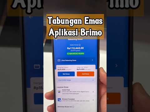 Tabungan emas brimo #investasi #investasiemas
