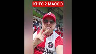 half time report #khfc #macclesfieldtown #football #nonleaguenorth #fyp