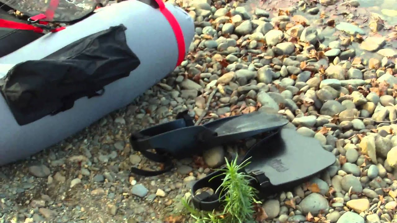 float tube rhon thomson belly boat - YouTube