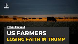 US farmers squeezed by trade war, losing faith in Trump