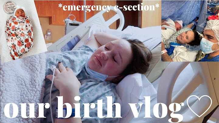 Real and Raw Birth Vlog | Emergency C-Section