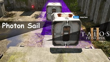 The Talos Principle 2 Solved puzzle: Photon Sail