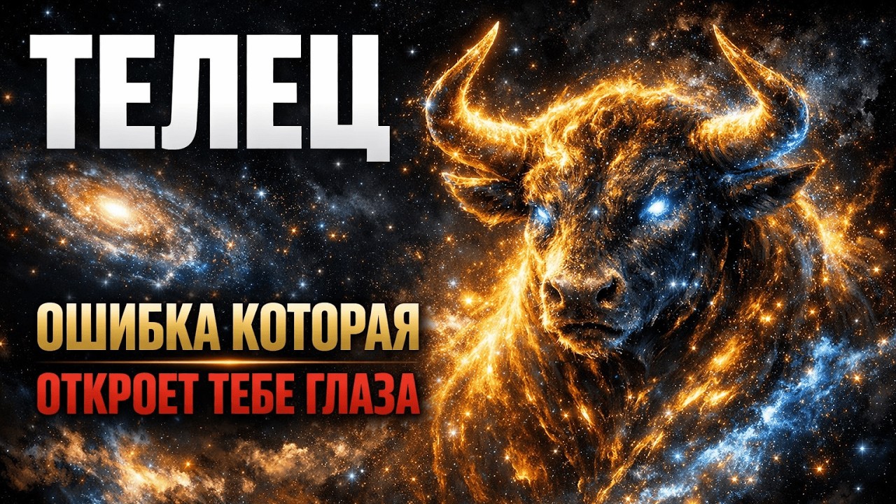 ТЕЛЕЦ: До 17 Марта, тот кто действовал против тебя, допустит ошибку, которая откроет тебе глаза.