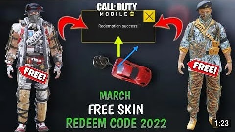 *April 2022* Call Of Duty Mobile 2022 New Redeem Code | Cod Mobile Redeem Code Garena or global