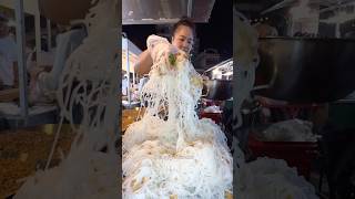 Delicious Spicy Chicken Noodle in Vientiane - Laos Street Food