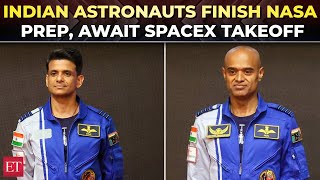 Indian astronauts complete NASA training, await ISS greenlight for SpaceX takeoff