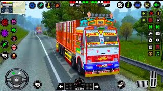 Indian Truck Cargo Transport Driving - Offroad Truck Ashok Driver Simulator 3D : Android Gameplay screenshot 4